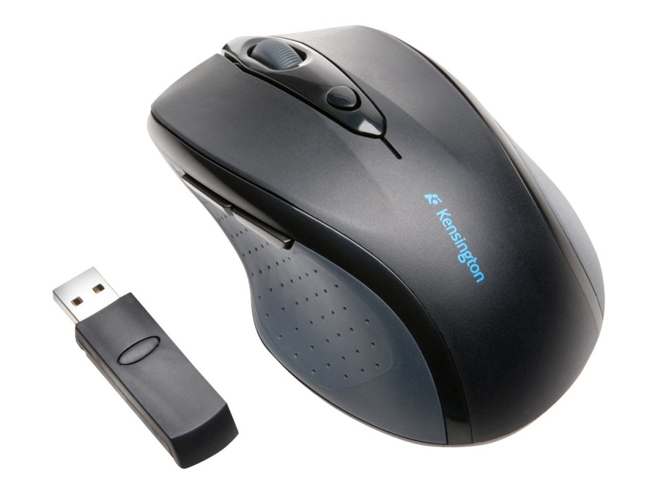 Kensington Pro Fit Full-Size Wireless Mouse Black