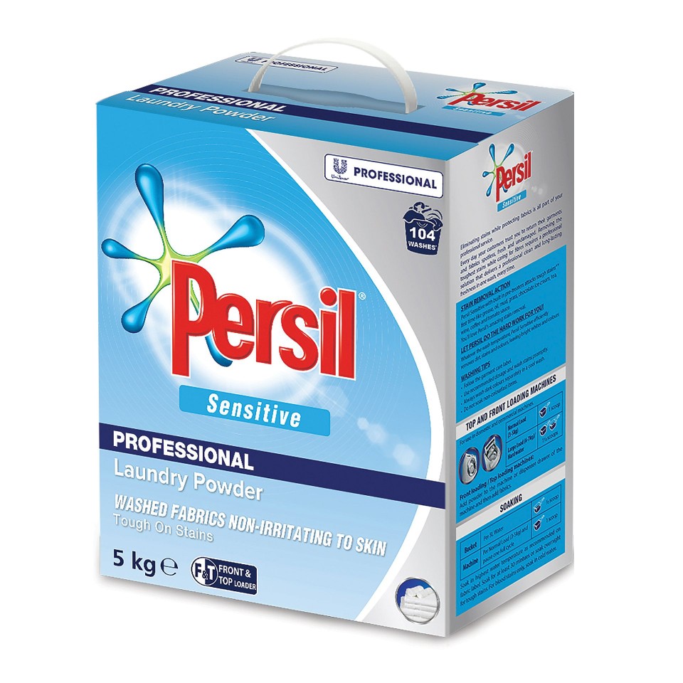 Persil Sensitive Professional Top And Front Load Laundry Powder 5kg