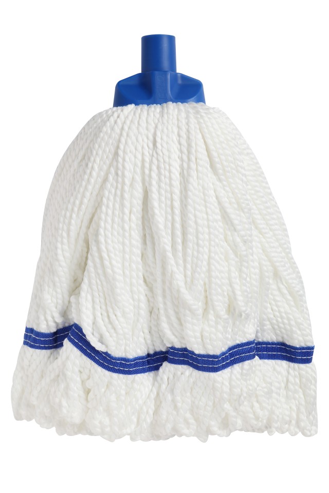 Edco Blue Microfibre Round Mop