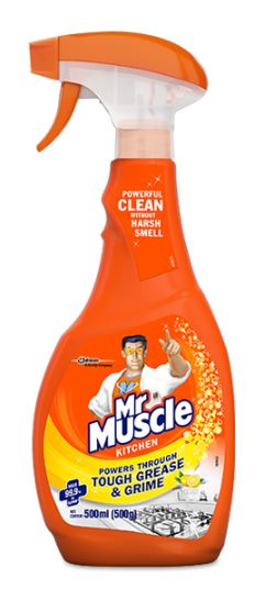 Mr Muscle Ionic Kitchen Disinfectant Cleaner Lemon Citrus 500ml 697758