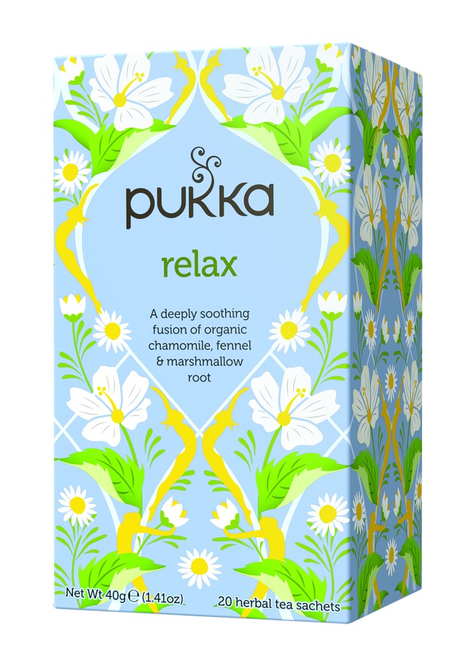 Pukka Relax Enveloped Tea Bags 20's