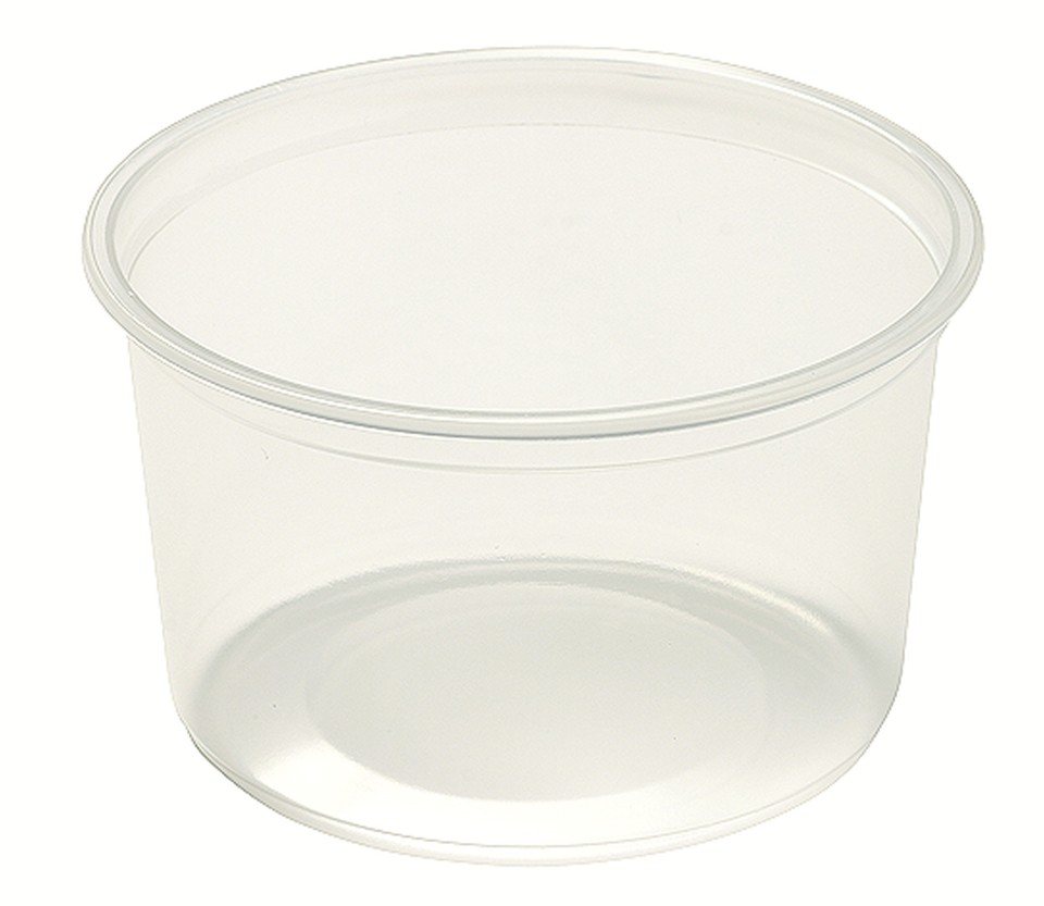 Huhtamaki Translucent Plastic Container 550ml Carton 600