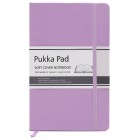 Pukka Signature Notebook Soft Cover Lined 133 x 210mm Purple image