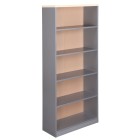Eko Bookcase 800Wx1800Hmm Nordic Maple/Silver image
