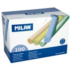 Milan Chalk Sticks Coloured Box 100 image