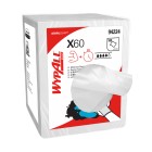 WypAll X60 Single Sheet Wiper 94224 White 100 Wipers 8 Packs image