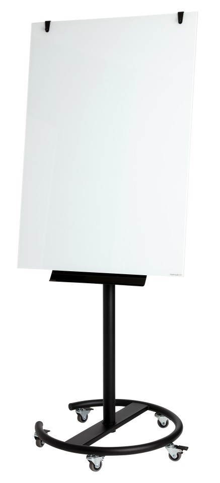 Designer Series Glassboard Flipchart Presenter