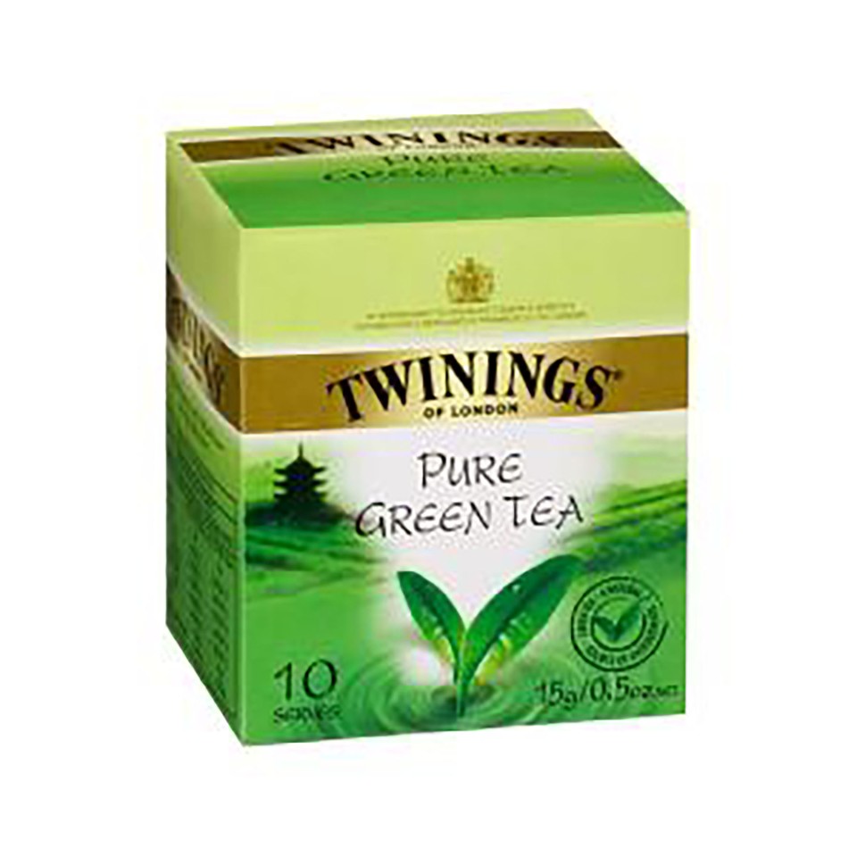 Twinings Tea Bags Enveloped Green Tea Pack 10