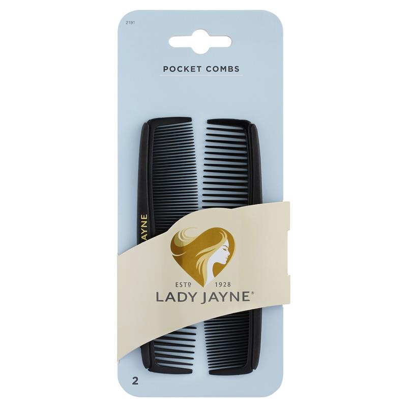 Lady Jane Pocket Comb Pack of 2