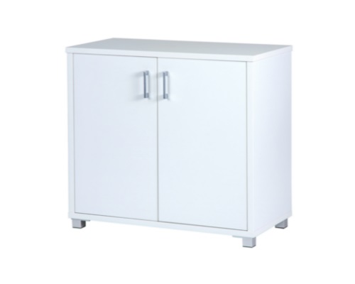 Zealand Credenza 1800(w)x835(h)x400(d)mm 25mm Melamine Top & Side Panels White