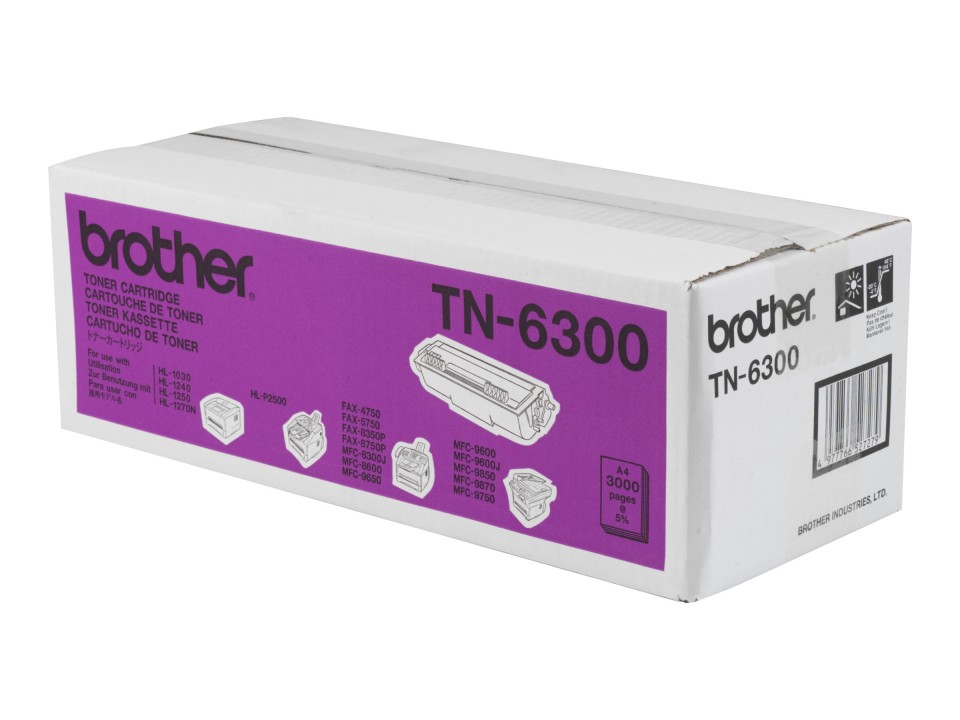 Brother Toner Cartridge TN-6300 Black