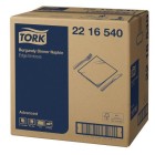 Tork Edge Emboss Adv Napkins 2ply Dinner Burgundy 390x390 Pk150 Ctn12 image