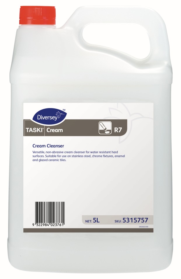 Diversey Taski Cream R7 Cleanser 5 Litre 5315757