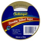 Sellotape 1205 Double-Sided Tape 18x33m image