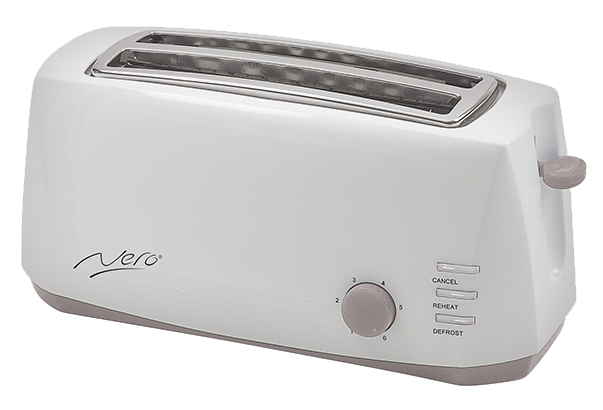 Nero 4 Slice Toaster White