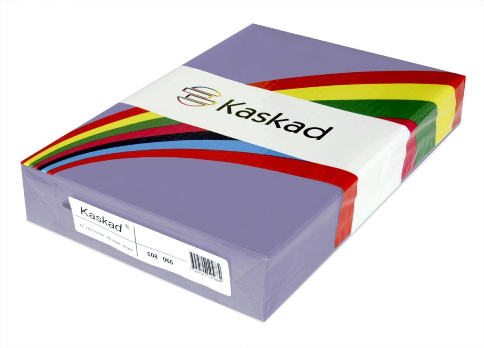 Kaskad Colour Paper A4 160gsm Plover Purple Pack 250