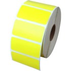 Brother Direct Thermal Labels Permanent 55 x 25mm 25mm Core Yellow Roll 2500 image