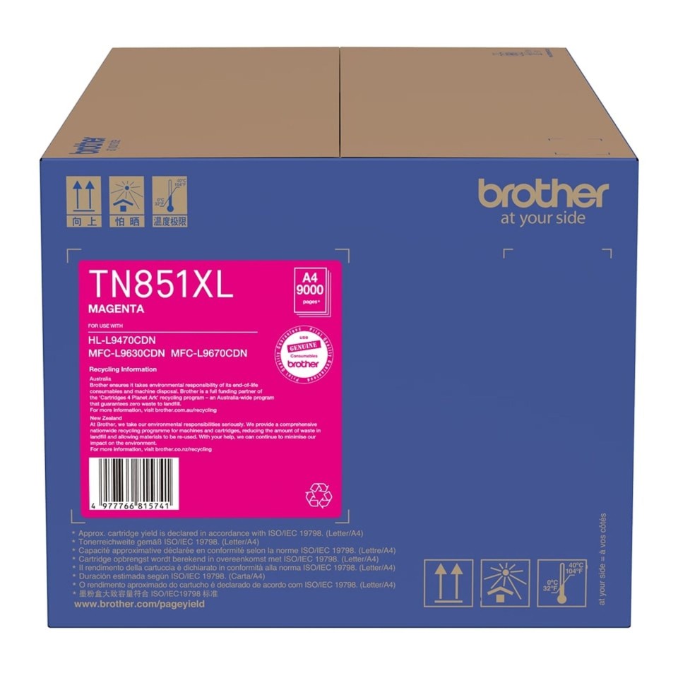 Brother Tn851xlm Magenta Toner