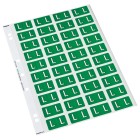 Codafile Alpha Labels Letter L 25mm 200 Labels Pack 5 image