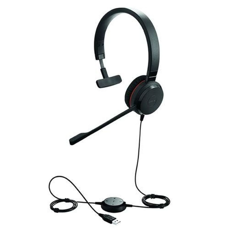 Jabra Evolve 20se Uc Mono Wired Over The Head Headset