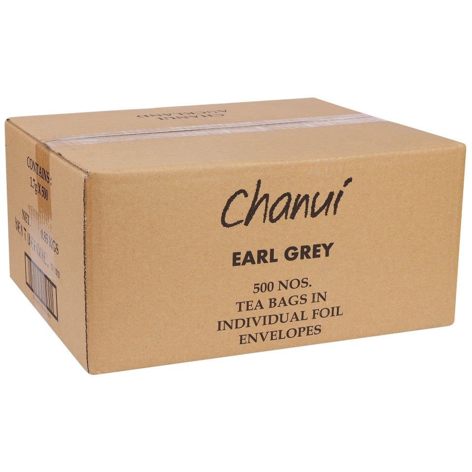 Chanui Earl Grey Envelope Tea Bags Carton 500