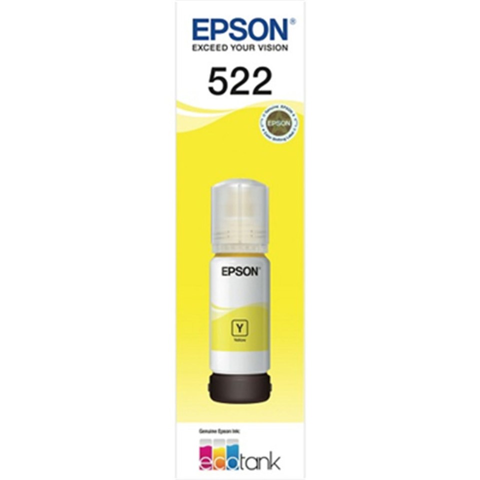 Epson C13t00m492 T522 Yellow Ink Bottle