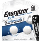 Energizer Cr2016 Ultimate Battery Lithium Coin 3v Pack 2 image