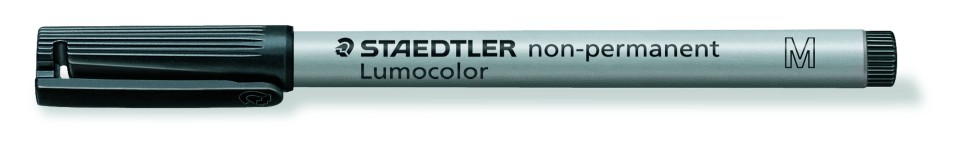 Staedtler Lumocolor Universal Water Soluble OHP Pen Medium Black