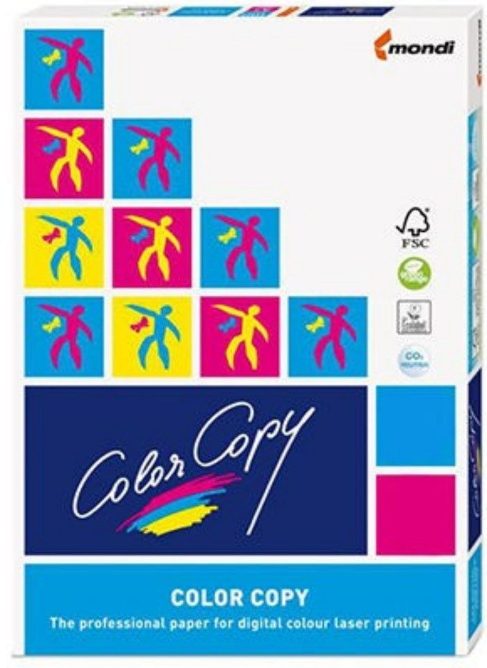 Color Copy Paper Uncoated 100gsm A4 Pack 500