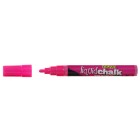 Texta Liquid Chalk Marker Wet-Wipe Bullet Tip 4-5mm Pink image