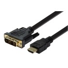 Dynamix 1m Hdmi Male To Dvi-d Male 18+1 Cable Single Link image