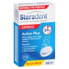 Steradent Active Plus Tablets Pack of 48 image