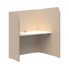 Sonic Focus Pod L/hand 1500/1300h x 1200l x 1000/625d Natural Snow image