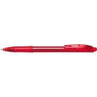 Pentel Wow Ballpoint Pen Retractable BK417 0.7mm Red Box 12 image