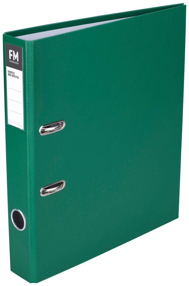 FM Binder Radofile Mini Green A4 Lever Arch