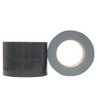 Black Industrial Grade Rayon Rubber Cloth Tape 48mm x 30m  image