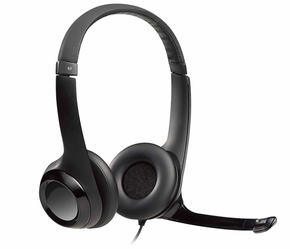 Logitech H390 USB Headset with Noise-Cancelling Mic