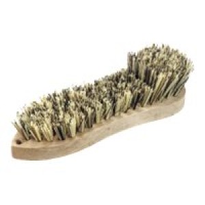 Scrubbing Brush Single Wing Large Timber Back