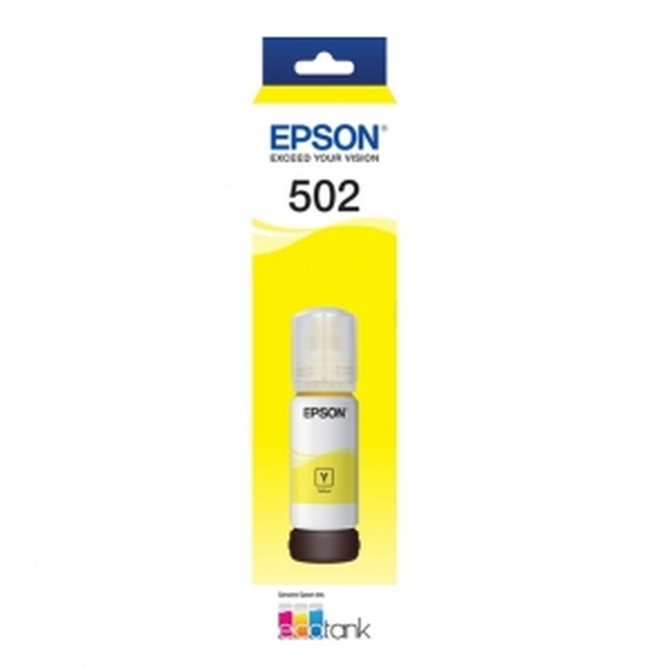 Epson Ecotank T502 Yellow Ink Bottle
