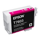 Epson UltraChrome HD Inkjet Ink Cartridge T7603 Vivid Magenta image