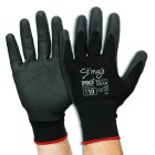 Prosense Npf Gloves Stinga PVC Foam Nylon Liner Black Pair image