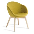 Eden Amelia Natural Beech Timber Chair image