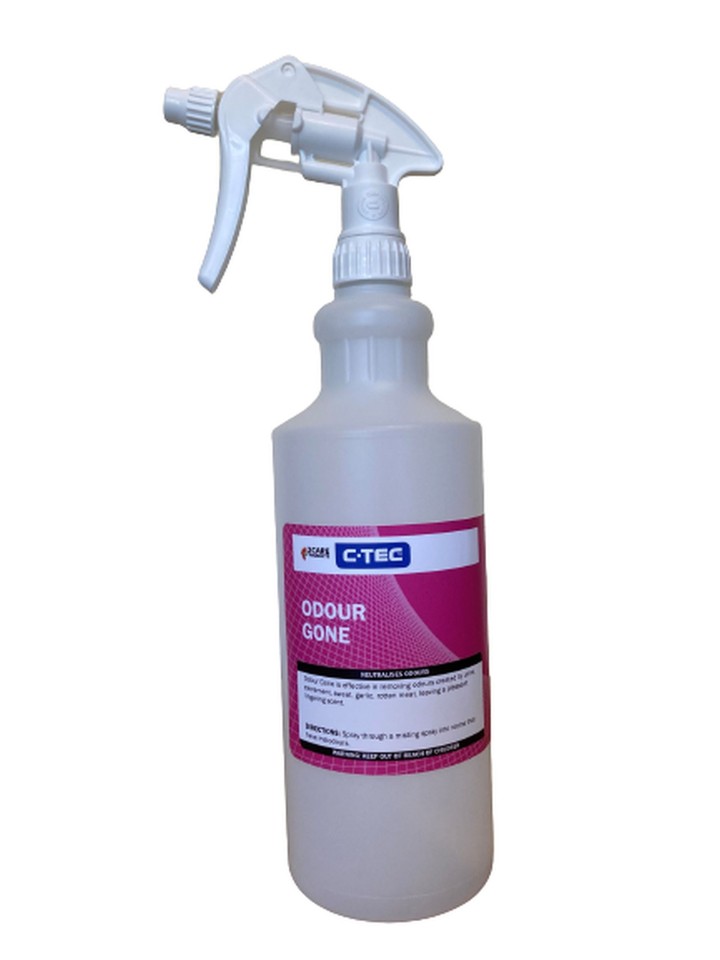 C-TEC Odour Gone 1 Litre Spray Bottle Kit