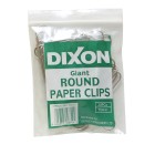 Dixon Paper Clips Round 75mm Pack 20 image