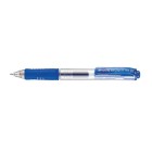 Pentel Hybrid Gel Grip Rollerball Pen K157 Retractable 0.7mm Blue image