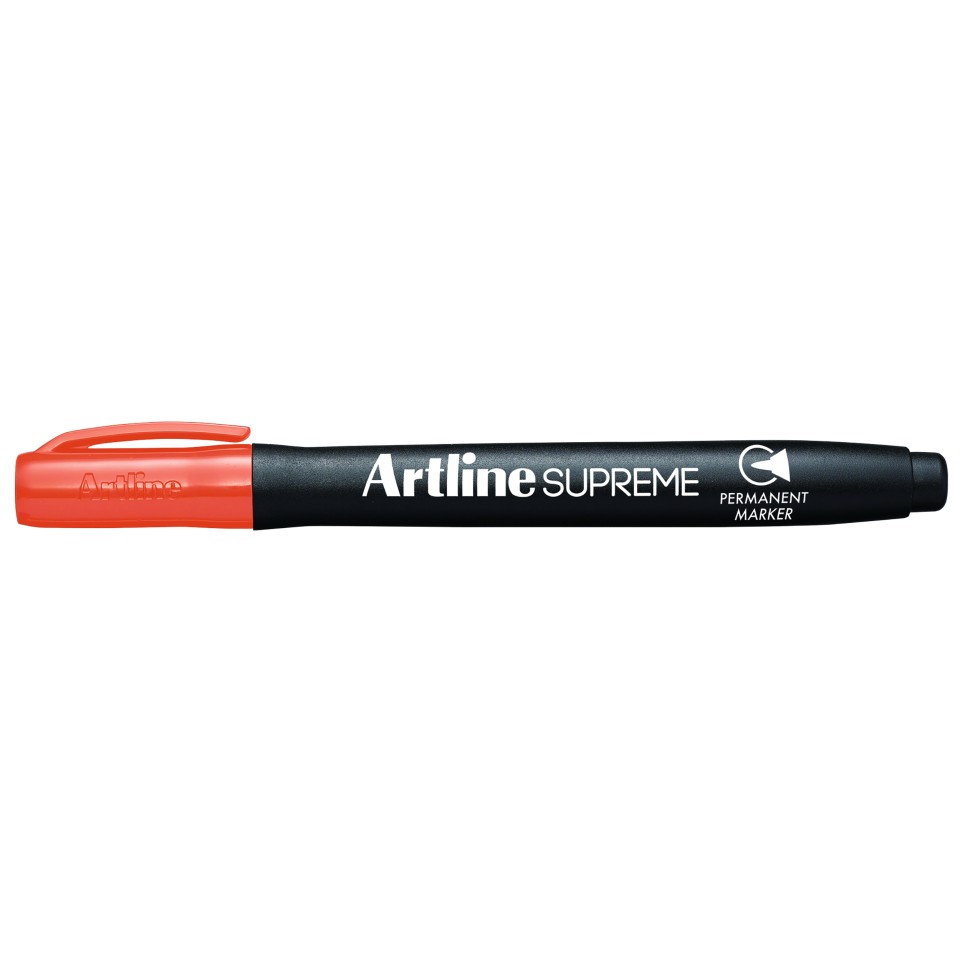 Artline Supreme Permanent Marker Orange Box 12