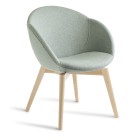 Eden Amelia Natural Beech Timber Chair image