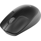 Logitech M190 Full Size Recycled Wireless Mouse Charcoal image