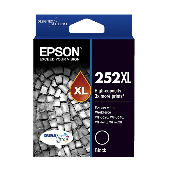 Epson Ink Cartridge 252XL Black