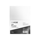 Cargo L Shaped Pockets A4 150 Micron Clear Pack 12 image